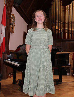 Lily-anne H. at the Stars of the Festival in Summerside PEI